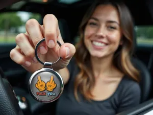 Metal Keychain Professional Finish Standard Fit
